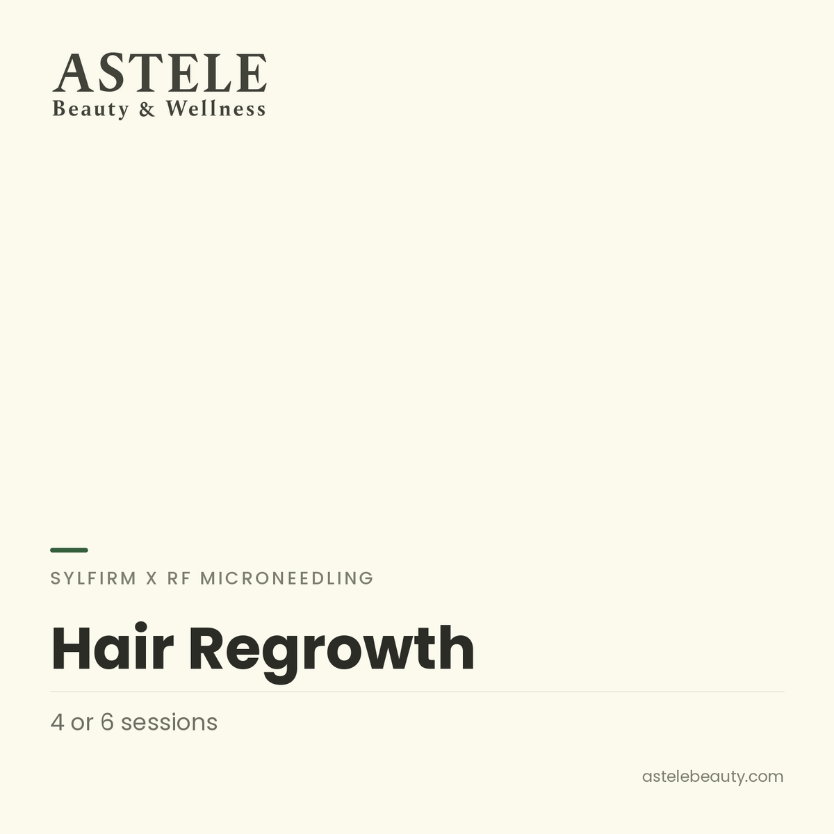 Sylfirm X | Hair Regrowth — Astele Beauty & Wellness