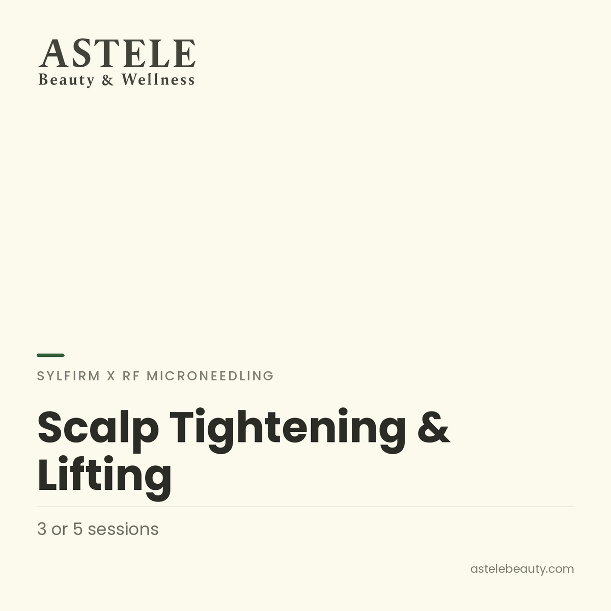 Sylfirm X | Scalp Tightening & Lifting — Astele Beauty & Wellness