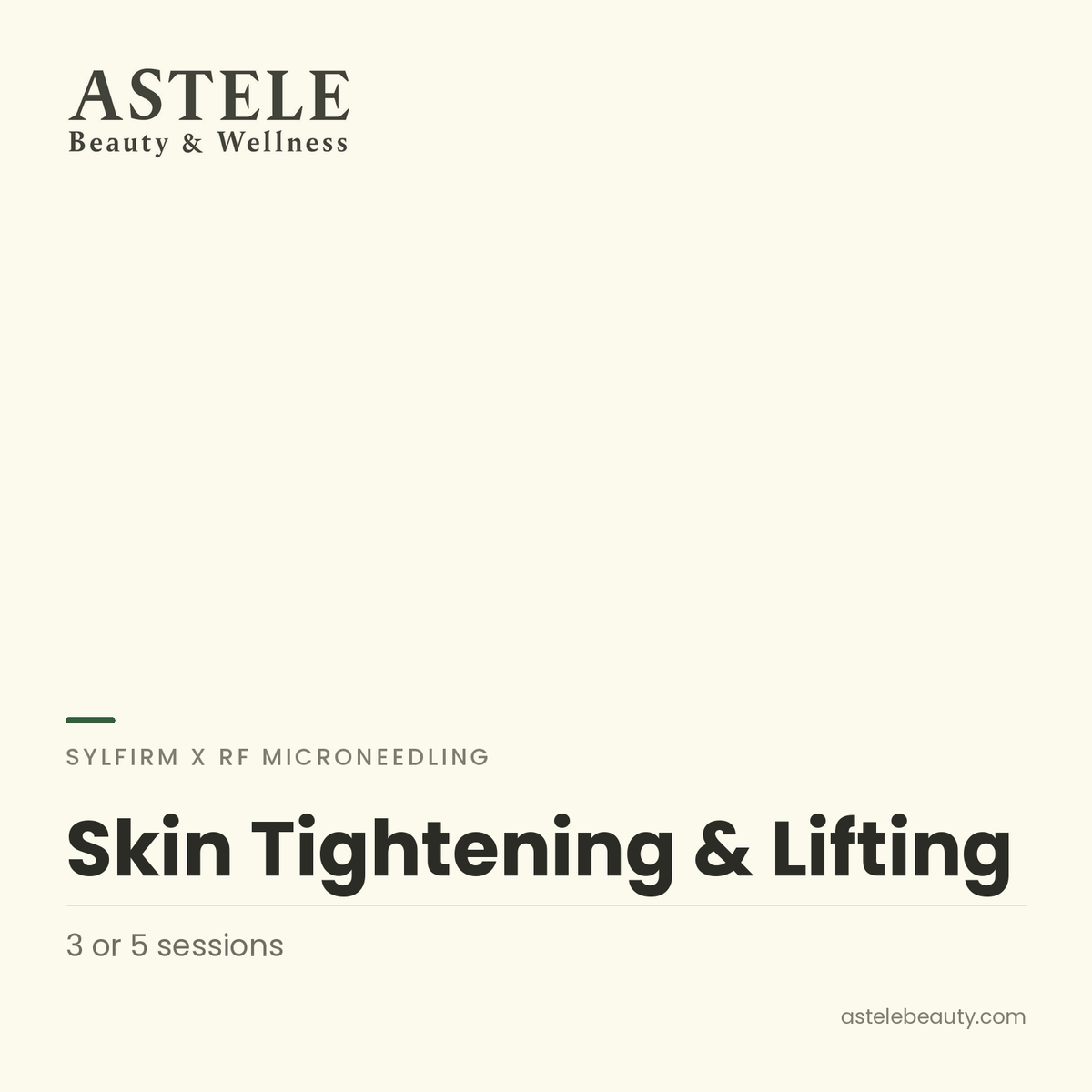 Sylfirm X | Skin Tightening & Lifting — Astele Beauty & Wellness